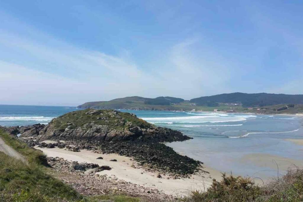 Junto Camino De Santiago,1ª Linea De Playa Apartment Finisterre Ngoại thất bức ảnh