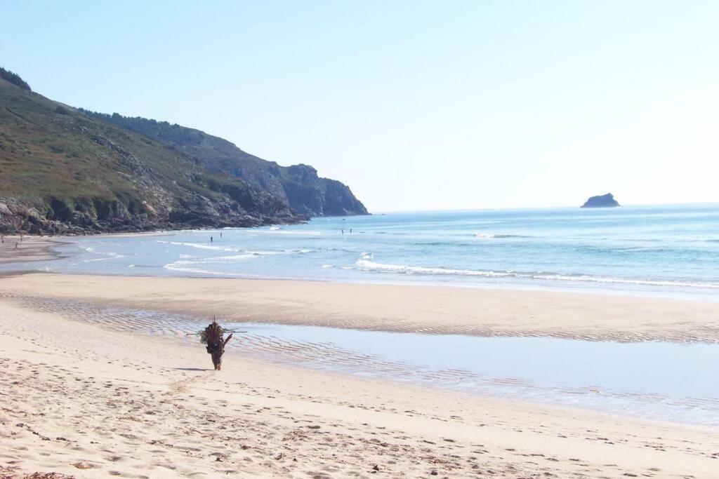 Junto Camino De Santiago,1ª Linea De Playa Apartment Finisterre Ngoại thất bức ảnh