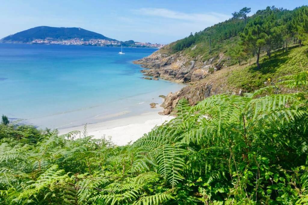 Junto Camino De Santiago,1ª Linea De Playa Apartment Finisterre Ngoại thất bức ảnh